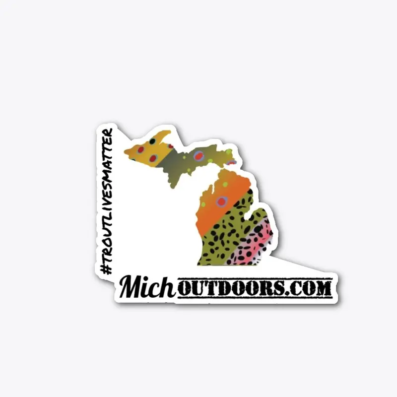 MichOutdoors Troutskin Logo